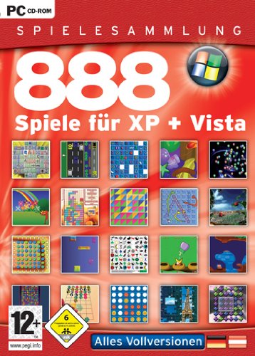 888 Spiele für XP und Vista (PC) von Rondomedia
