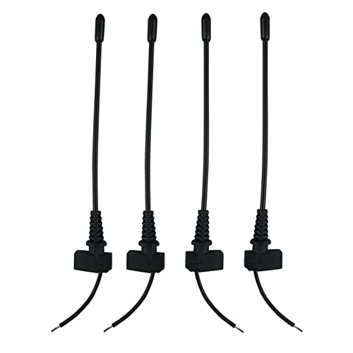 Ronlok 4 StüCk Mikrofon Antenne Geeignet für EW100G2/100G3 Funk Mikrofon Bodypack Reparatur Mikrofon Teil Ersetzen von Ronlok