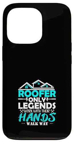 Lustiges Dachdecker-Design, Dachdecker, Beruf, Arbeiter, Handwerk, Dachdecker Hülle für iPhone 13 Pro von Roofer Gifts & Shirts Craftsman for Best Roofer