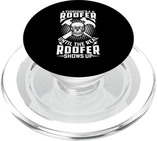 Lustiges Dachdecker-Design, Dachdecker, Beruf, Arbeiter, Handwerk, Dachdecker PopSockets PopGrip für MagSafe von Roofer Gifts & Shirts Craftsman for Best Roofer