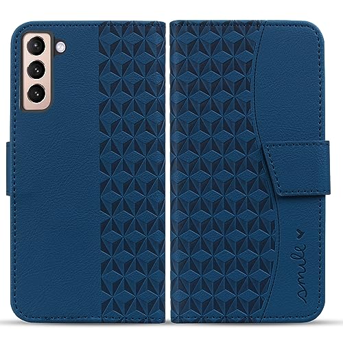 Rostsant Handyhülle für Samsung Galaxy S23 5G Hülle Premium PU Leder Schutzhülle Samsung S23 Flip Case Brieftasche Kartenschlitz Hülle für Samsung S23 5G - Blau von Rostsant