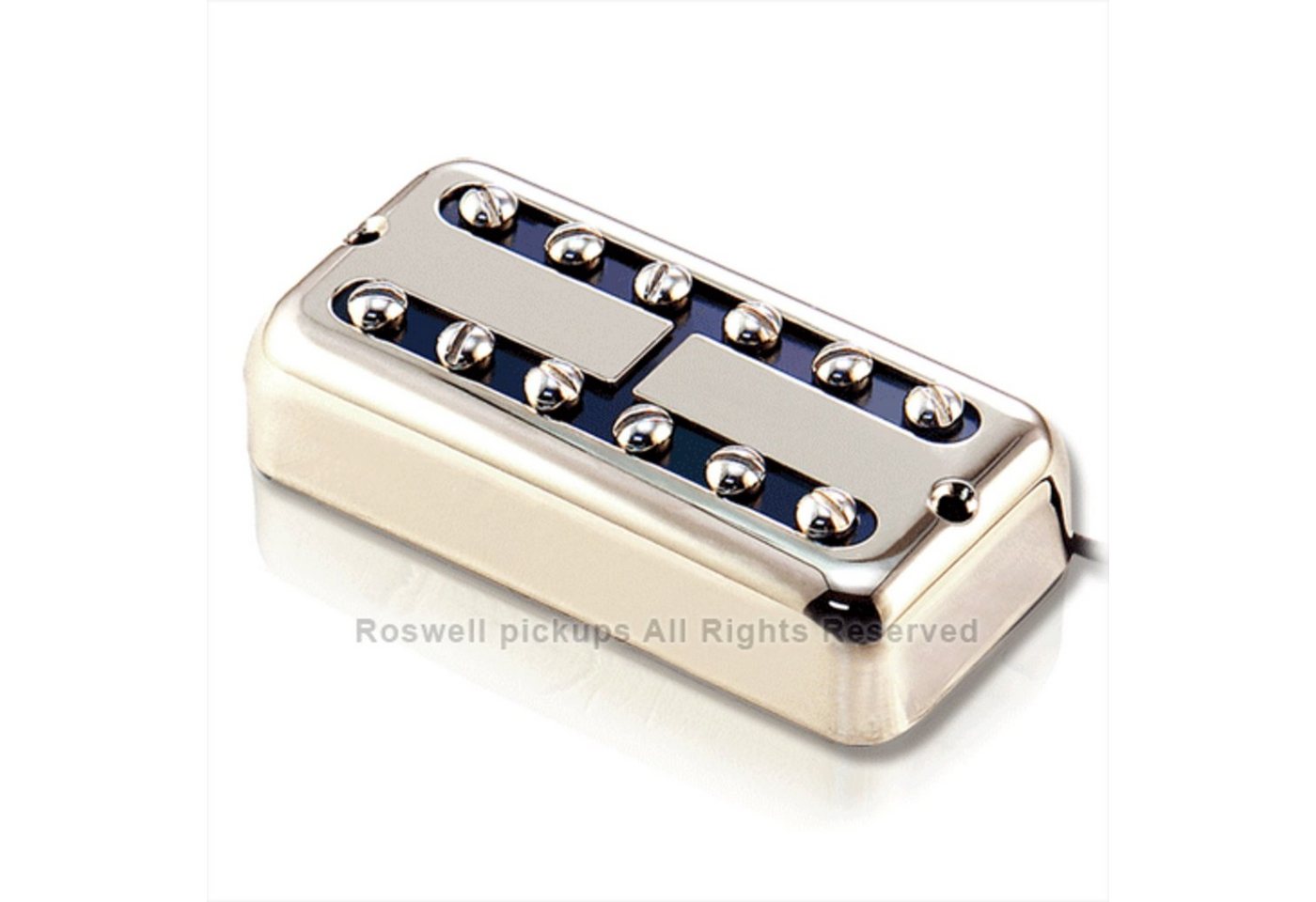Roswell Pickups Tonabnehmer, (E-Gitarre Tonabnehmer, Humbucker), FLT-N Alnico II Neck Nickel - Humbucker Tonabnehmer für Gitarren Roswell Pickups Tonabnehmer, (E-Gitarre Tonabnehmer, Humbucker), FLT-N Alnico II Neck Nickel - Humbucker Tonabnehmer für Gitarren von Roswell Pickups