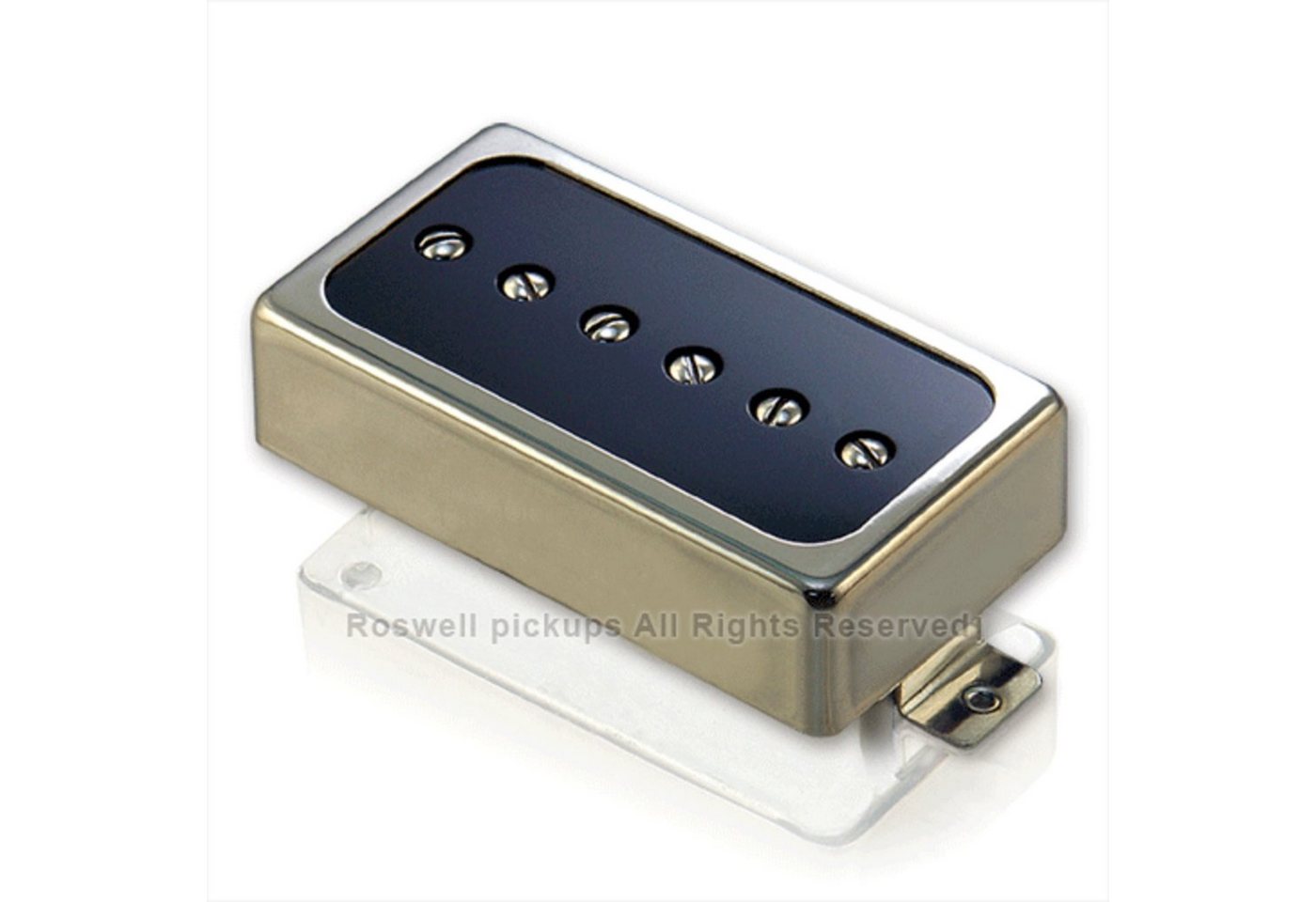 Roswell Pickups Tonabnehmer, (E-Gitarre Tonabnehmer, Humbucker), LGA90-B Bridge Nickel - Humbucker Tonabnehmer für Gitarren Roswell Pickups Tonabnehmer, (E-Gitarre Tonabnehmer, Humbucker), LGA90-B Bridge Nickel - Humbucker Tonabnehmer für Gitarren von Roswell Pickups