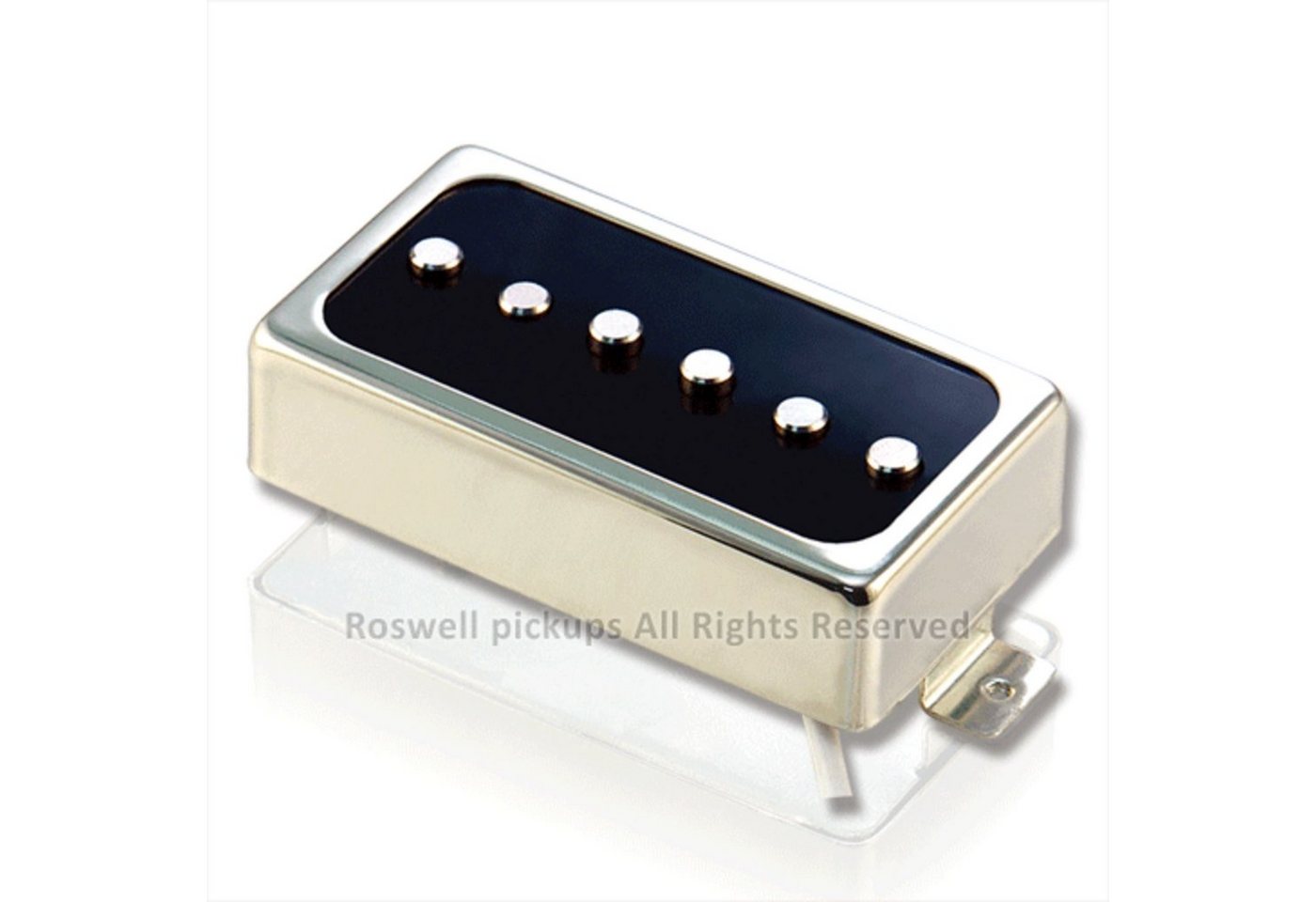 Roswell Pickups Tonabnehmer, (E-Gitarre Tonabnehmer, Humbucker), LGS10-N Single Coil Neck Nickel - Humbucker Tonabnehmer für Gitarren Roswell Pickups Tonabnehmer, (E-Gitarre Tonabnehmer, Humbucker), LGS10-N Single Coil Neck Nickel - Humbucker Tonabnehmer für Gitarren von Roswell Pickups