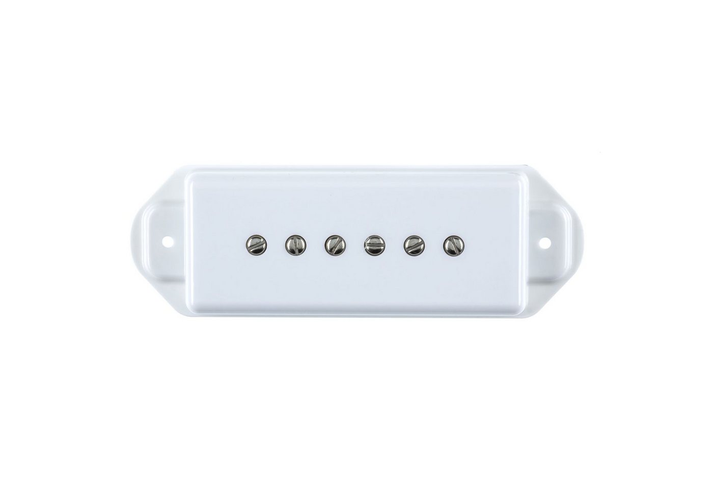 Roswell Pickups Tonabnehmer, (E-Gitarre Tonabnehmer, Humbucker), P90D-STK4 P90 Dog Ear Stack Pickup White - Humbucker Tonabnehmer für Roswell Pickups Tonabnehmer, (E-Gitarre Tonabnehmer, Humbucker), P90D-STK4 P90 Dog Ear Stack Pickup White - Humbucker Tonabnehmer für von Roswell Pickups