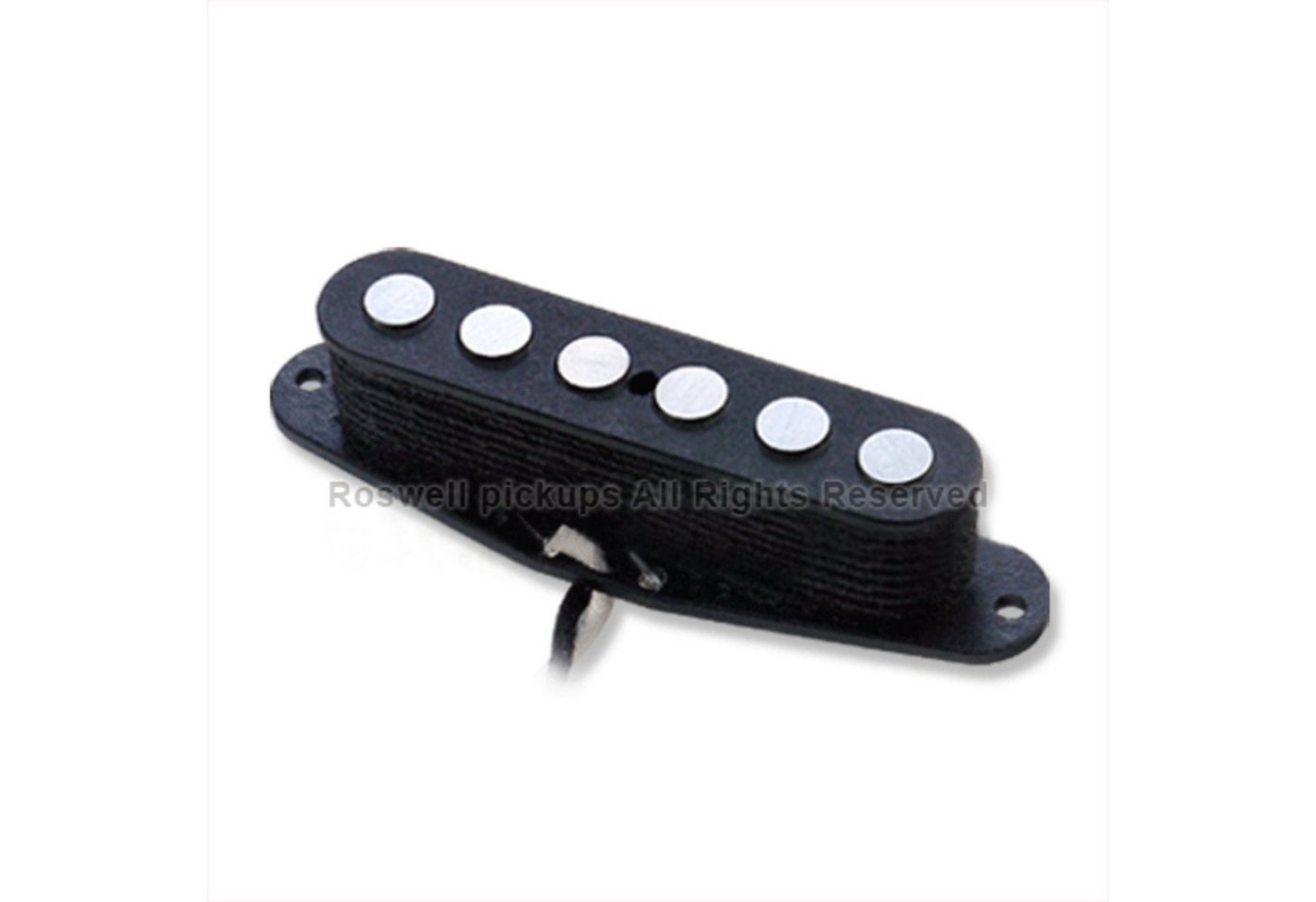 Roswell Pickups Tonabnehmer, (E-Gitarre Tonabnehmer, Single-Coil), TE6 Alnico V Rod Neck Black - Single Coil Tonabnehmer für Gitarren Roswell Pickups Tonabnehmer, (E-Gitarre Tonabnehmer, Single-Coil), TE6 Alnico V Rod Neck Black - Single Coil Tonabnehmer für Gitarren von Roswell Pickups