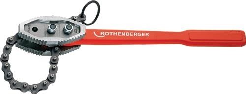 Rothenberger Kettenrohrzange HEAVY DUTY Gesamt-L.1280mm Spann-W.220mm f.Rohre 8 von Rothenberger Werkzeuge