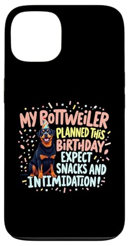 Lustiges Geburtstagsgeschenk Rottweiler Hund Hülle für iPhone 13 von Rottweiler Fun Designs