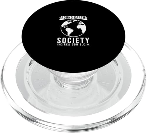 Round Earth Society Erdkugel rund PopSockets PopGrip für MagSafe von Round Earth Society Apparel