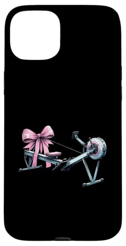 Coquette Bow Rudergerät Rudergerät Rudertraining Mädchen Mama Rosa Hülle für iPhone 15 Plus von Rowing Machine Coquette Aesthetic Women Gifts