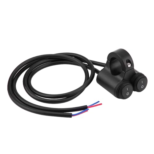 Roxvue 22mm Universal Motorrad Lenker Scheinwerfer Bremse Nebelscheinwerfer Hupe Dual Control Button für Switch C Roxvue 22mm Universal Motorrad Lenker Scheinwerfer Bremse Nebelscheinwerfer Hupe Dual Control Button für Switch C von Roxvue
