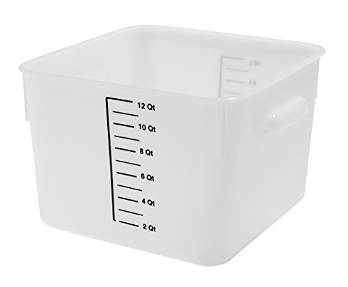 Rubbermaid Commercial Products 17L Space Saving Container - White von Rubbermaid