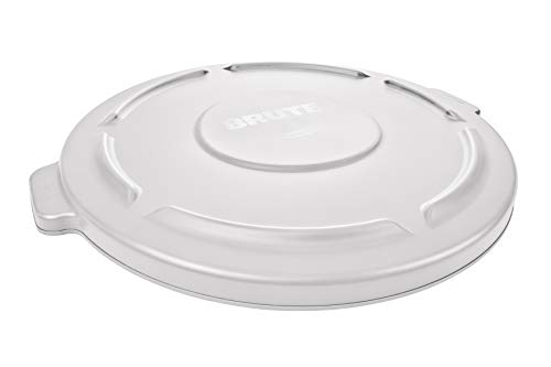Rubbermaid Commercial Products FG260900WHT BRUTE LLDPE Waste Lid, Round, White von Rubbermaid Commercial Products