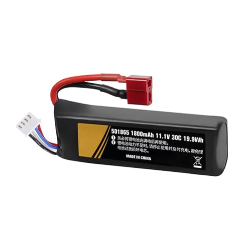 3S Akku 11,1 V 30 C 1800 mAh Akku mit XT30-Anschluss für ferngesteuerte Autos, LKWs, Fahrzeuge von Rudiaoa