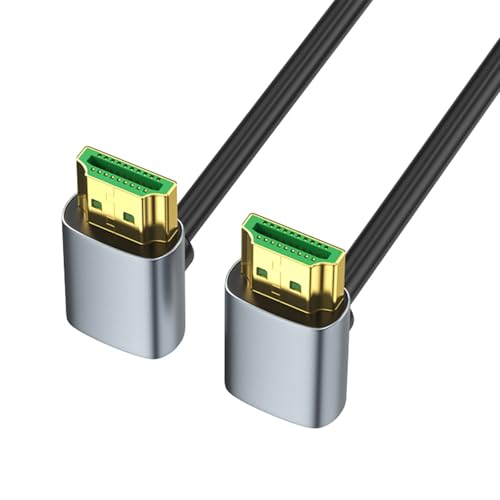 Rudiaoa 2.1 Version Videokabel 6x2.3mm Videokabel Aluminium Shell Steckverbinder Für HD1080p Video Streaming Line Erweiterungslinie von Rudiaoa