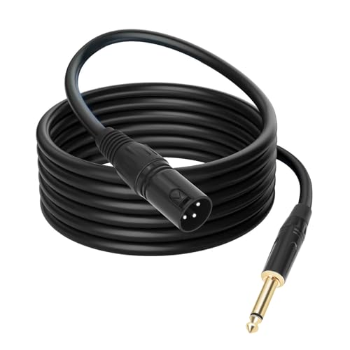 Rudiaoa 3pin Männlich Bis 1/4 Zoll 6 35 Mm Hörkabel Unausgeglichene Verbindung Für Mixer Und Mikrofone Haltbarkeit PVC Rudiaoa 3pin Männlich Bis 1/4 Zoll 6 35 Mm Hörkabel Unausgeglichene Verbindung Für Mixer Und Mikrofone Haltbarkeit PVC von Rudiaoa