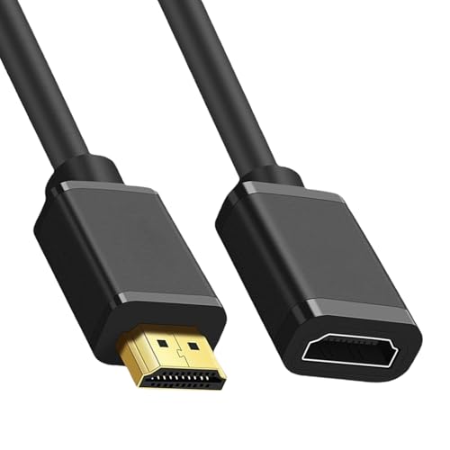 Rudiaoa 4K HDTV Port Erweiterungskabel Männlich Weibliche Adapter Videolinie Für HDTV Laptop Und Mehr von Rudiaoa