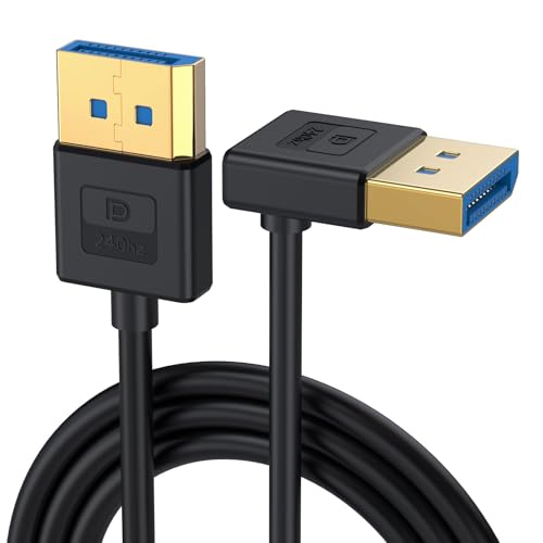 Rudiaoa DisplayPort 1.4 Kabelwinkellinie Silikonanzeigekabel Verbessert Die Haltbarkeit 8K60Hz 4K/144Hz Mehrfachgröße Rudiaoa DisplayPort 1.4 Kabelwinkellinie Silikonanzeigekabel Verbessert Die Haltbarkeit 8K60Hz 4K/144Hz Mehrfachgröße von Rudiaoa