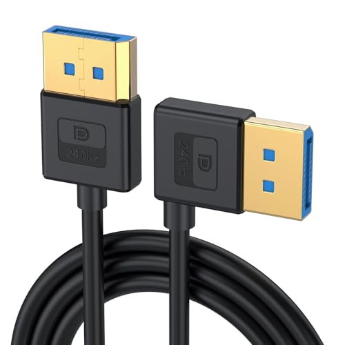 Rudiaoa DisplayPort 1.4 Kabelwinkellinie Silikonanzeigekabel Verbessert Die Haltbarkeit 8K60Hz 4K/144Hz Mehrfachgröße Rudiaoa DisplayPort 1.4 Kabelwinkellinie Silikonanzeigekabel Verbessert Die Haltbarkeit 8K60Hz 4K/144Hz Mehrfachgröße von Rudiaoa