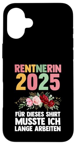 Rentnerin 2025 für dieses Rente Hülle für iPhone 16 Plus von Ruhestand & Rentnerin Geschenke