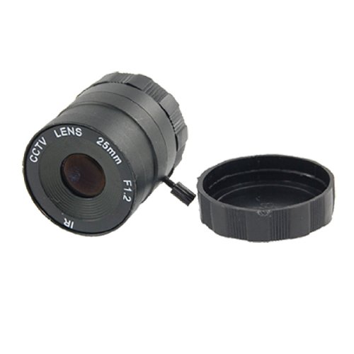 Ruilogod CCTV-Kamera 25mm Fokuslänge IR Feste Iris-Objektiv von Ruilogod