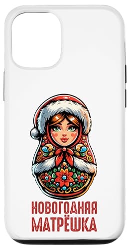 Hülle für iPhone 12/12 Pro Russische Matroschka Weihnachten Russland Matrjoschka von Russen Kostüm Russisch Matryoshka Party Designs