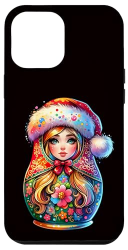 Hülle für iPhone 12 Pro Max Russische Matroschka Weihnachten Russland Matrjoschka von Russen Kostüm Russisch Matryoshka Party Designs