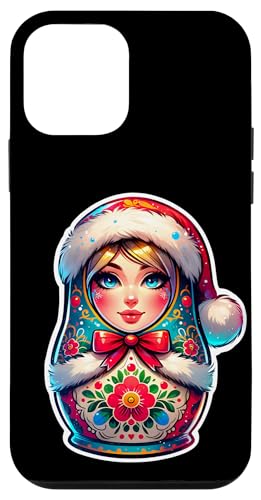 Hülle für iPhone 12 mini Russische Matroschka Weihnachten Russland Matrjoschka von Russen Kostüm Russisch Matryoshka Party Designs