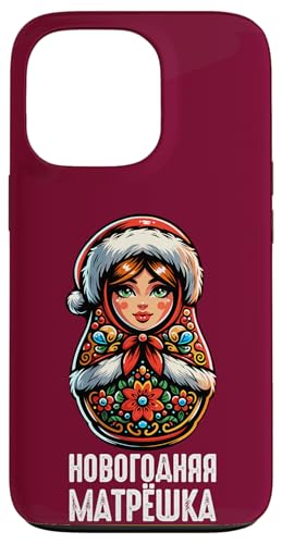 Hülle für iPhone 13 Pro Russische Matroschka Weihnachten Russland Matrjoschka von Russen Kostüm Russisch Matryoshka Party Designs