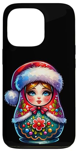 Hülle für iPhone 13 Pro Russische Matroschka Weihnachten Russland Matrjoschka von Russen Kostüm Russisch Matryoshka Party Designs