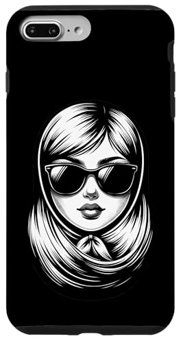 Hülle für iPhone 7 Plus/8 Plus Russian Girl! Matroschka Russisch Sonnenbrille Matrjoschka von Russische Sprache Russland Matryoshka Kostüm