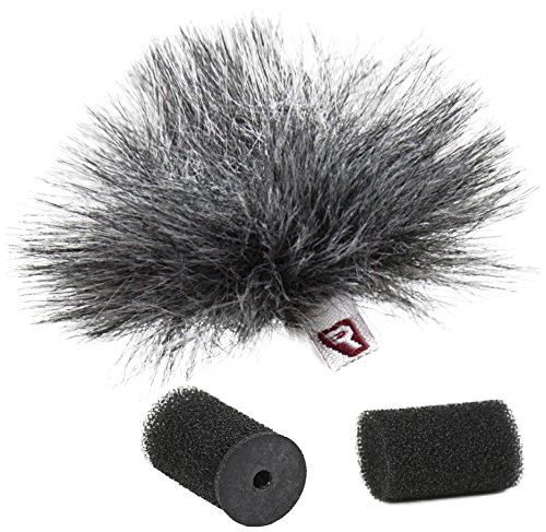 Rycote 065556 Windjammer/Windschutz für Ristretto Lavalier-Mikrofon, Grau von Rycote