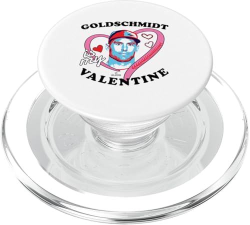 Paul Goldschmidt ist mein Valentinstag St. Louis Baseball MLBPA PopSockets PopGrip für MagSafe von Ryno Sports