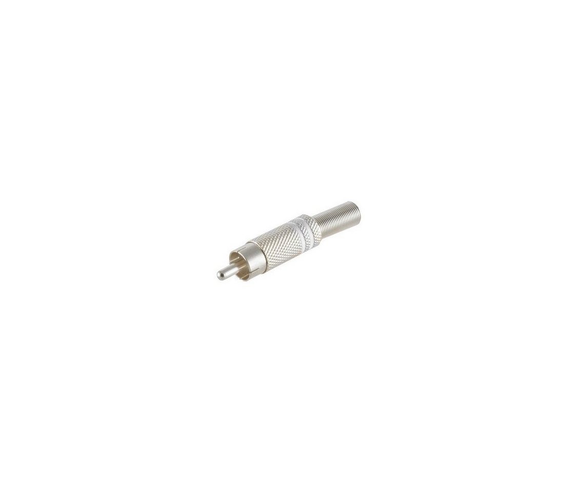 S/CONN maximum connectivity® Cinchstecker Metall 6mm Audio-Adapter von S/CONN maximum connectivity®