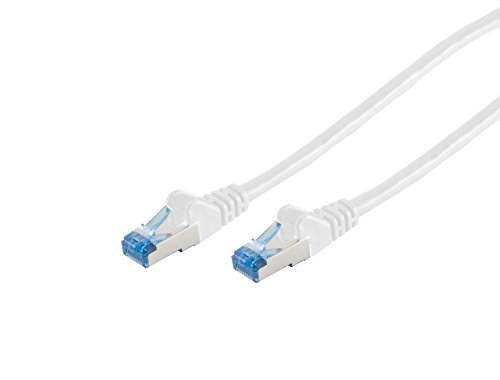 S/CONN maximum connectivity Patchkabel cat6A S/FTP PiMF Weiß 5m von S/CONN maximum connectivity