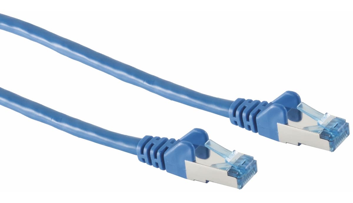 S-IMPULS CAT.6A Patchkabel, 5 m, blau von S-IMPULS