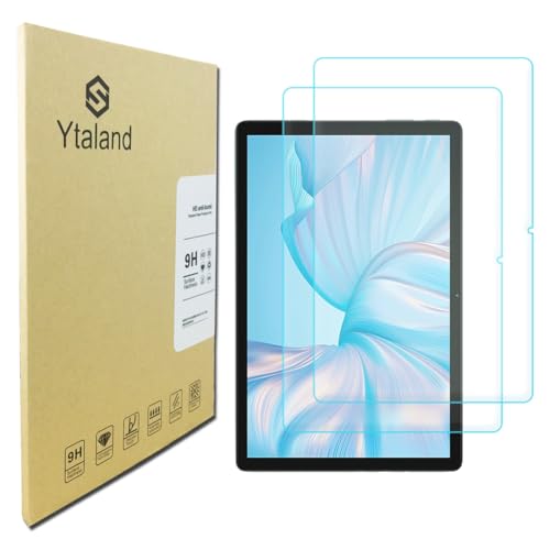 Ytaland Panzerglas für Blackview Tab 80 Gaming Tablet 10 Zoll, 2 Stück 9H Härte Schutzfolie Displayschutz, Anti-Kratzen, HD Clear Panzerfolie Displayschutzfolie Panzer Schutz Glas von S YTALAND