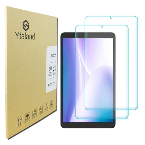 Ytaland Panzerglas für DOOGEE T20 Mini 8.4 Zoll Tablet, 2 Stück 9H Härte Schutzfolie Displayschutz, Anti-Kratzen, HD Clear Panzerfolie Displayschutzfolie Panzer Schutz Glas von S YTALAND