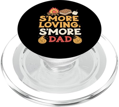 Lustiger Vatertag Camping - S'more Loving - S'more Dad PopSockets PopGrip für MagSafe von S’more Loving - Dad Funny Camping Inside Jokes