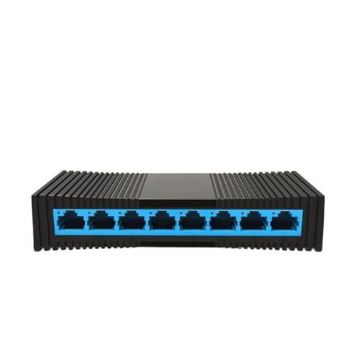 8-Port-Gigabit-Ethernet-Switch 1GbE Plug-and-Play-RJ45-Netzwerk-Hub Internet-Splitter Automatisches MDI/MDIX TL-SG1008M (Color : EU Adapter) von SAEVVCJWW