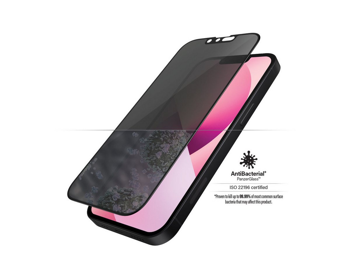 SAFE by PanzerGlass Displayschutzglas E2E iPhone 13 mini Privacy CF, Black von SAFE by PanzerGlass