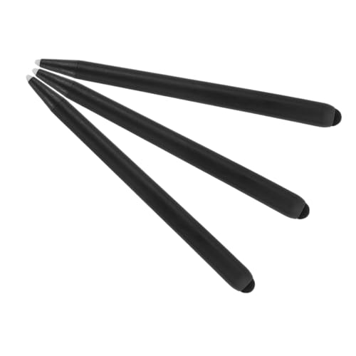 SAFIGLE 3 Stück Doppelköpfiger Stift Stifte Für Telefone Eingabestift Für Tablet Buntstifte Stiftstifte Handschrift-Stift Universeller Kapazitiver Eingabestift Abs Black SAFIGLE 3 Stück Doppelköpfiger Stift Stifte Für Telefone Eingabestift Für Tablet Buntstifte Stiftstifte Handschrift-Stift Universeller Kapazitiver Eingabestift Abs Black von SAFIGLE
