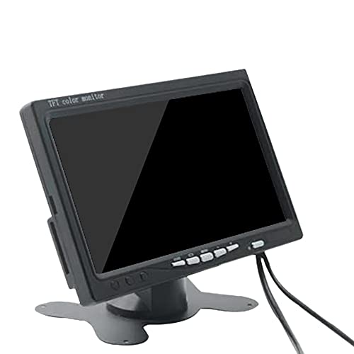SAHROO Mini TV 7 Zoll HD Monitor 800X480 Tragbare Auto LCD Bildschirme DVD/CMMB EingäNge für Pkw LKWs von SAHROO