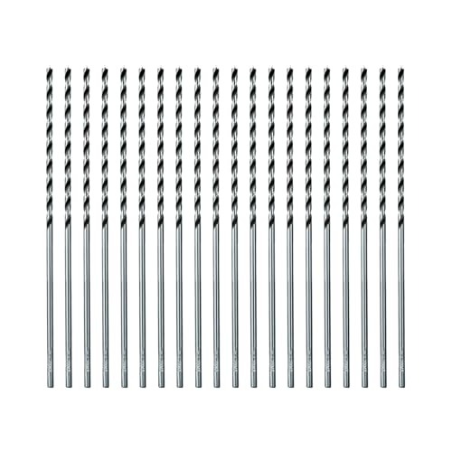 SALI 20 Stück Holzbohrer Set Lang Extra Scharfe Bohrer für Hartholz Sperrholz Kunststoff, Holzschlangenbohrer Set perfekt für DIY-Holzbearbeitung 300 mm lange Balkenbohrer Ø 6mm Holzspiralbohrer SALI 20 Stück Holzbohrer Set Lang Extra Scharfe Bohrer für Hartholz Sperrholz Kunststoff, Holzschlangenbohrer Set perfekt für DIY-Holzbearbeitung 300 mm lange Balkenbohrer Ø 6mm Holzspiralbohrer von SALI