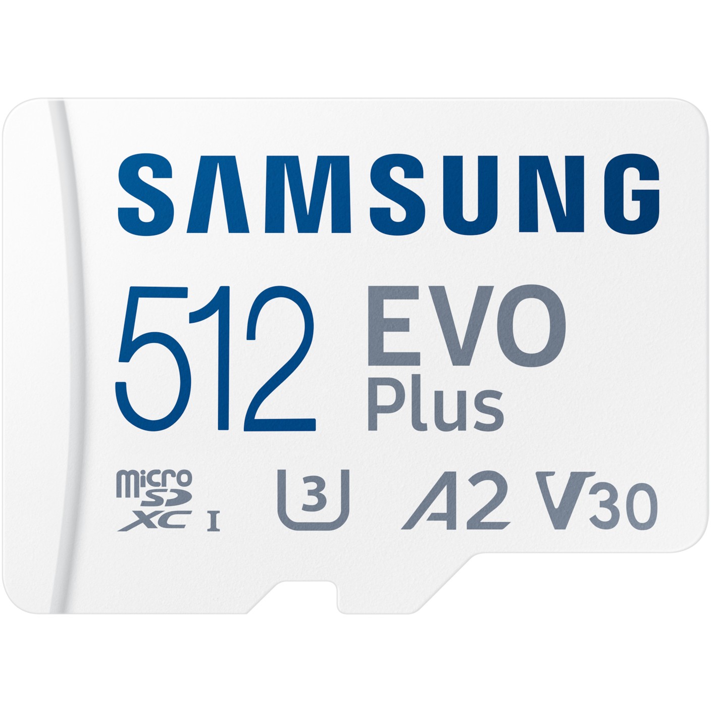 CARD 512GB Samsung EVO PLUS microSDXC UHS-I U3 inkl. SD Adapter von SAMSUNG