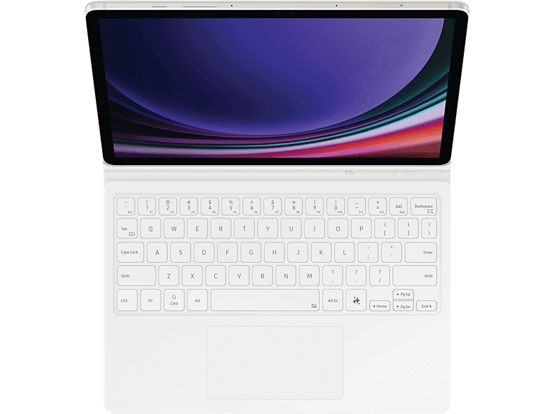 SAMSUNG Book Cover Keyboard, Keyboard cover, Samsung, Galaxy Tab S9, S9 FE, S10 White SAMSUNG Book Cover Keyboard, Keyboard cover, Samsung, Galaxy Tab S9, S9 FE, S10 White von SAMSUNG