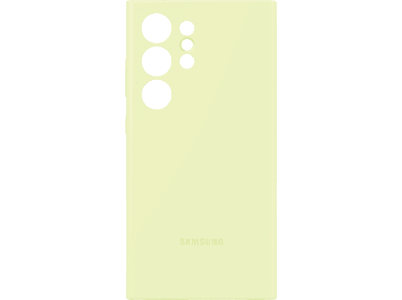 SAMSUNG Silicone Case, Backcover, Samsung, Galaxy S24 Ultra, Light Green von SAMSUNG