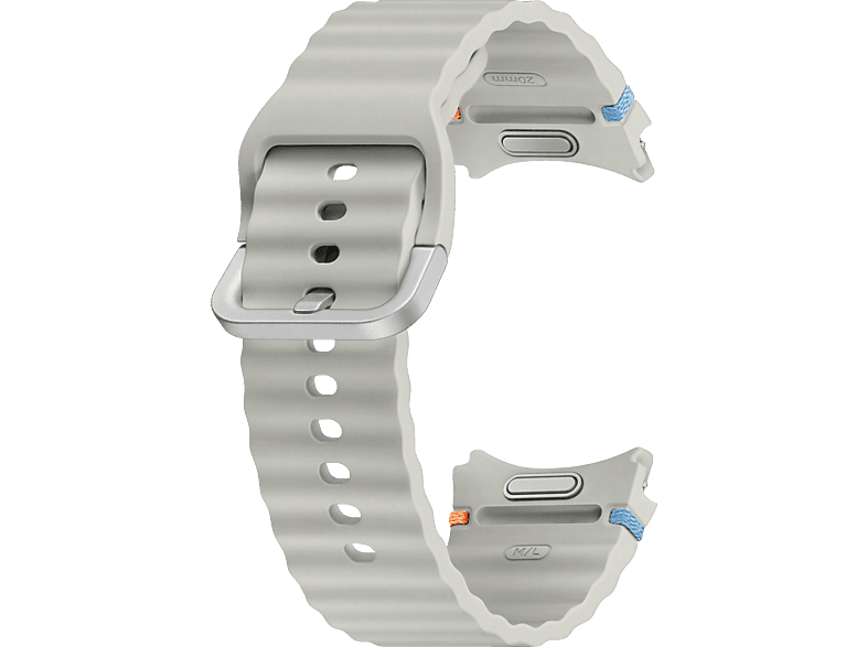 SAMSUNG Sport Band (M/L) Galaxy Watch 7/6/5, Ersatz Armband, Samsung, Silver SAMSUNG Sport Band (M/L) Galaxy Watch 7/6/5, Ersatz Armband, Samsung, Silver von SAMSUNG