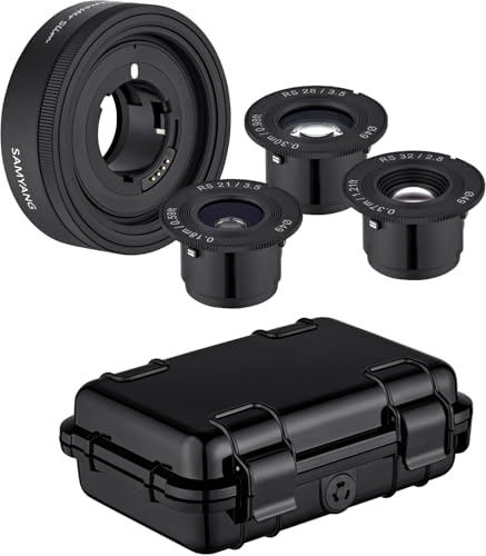 Modulares Objektiv: Slim Remaster [21, 28, 32 mm & Module mit Hardcase] - Sony E von SAMYANG