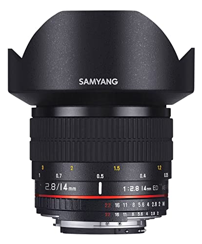 SAMYANG 7628 14mm F2.8 Objektiv für Anschluss Pentax K von SAMYANG